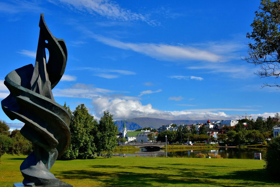 Hljomskalagardur Park in Reykjavik 