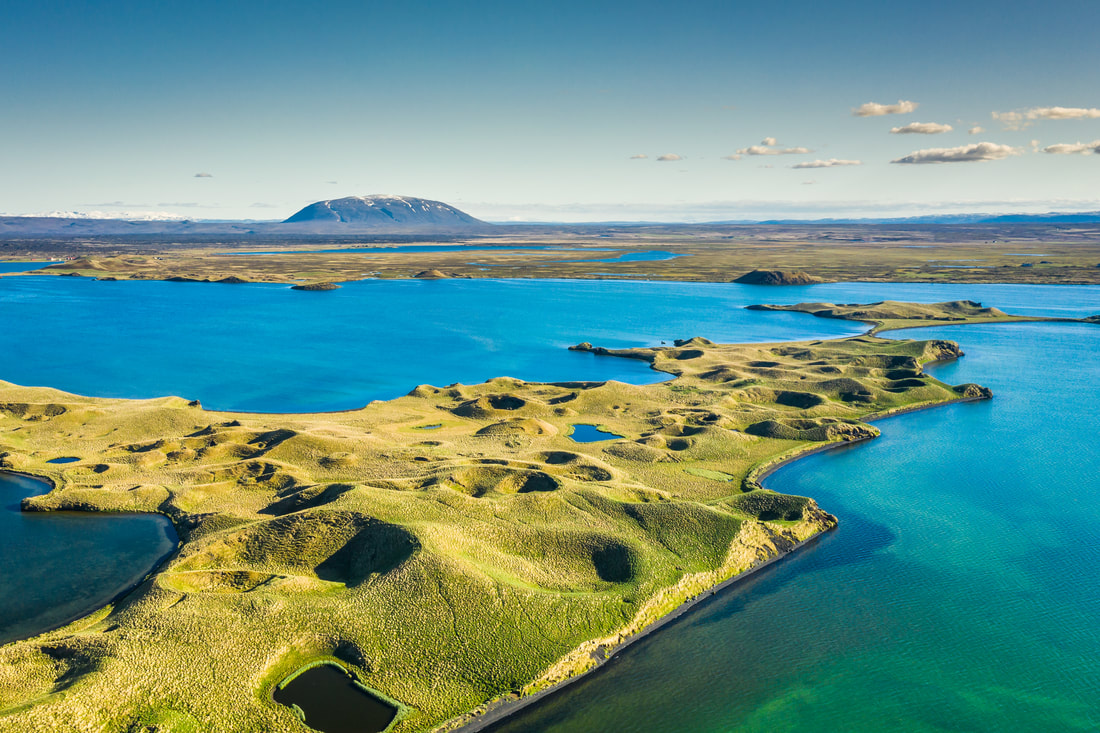 Lake Myvatn Akureyri Iceland